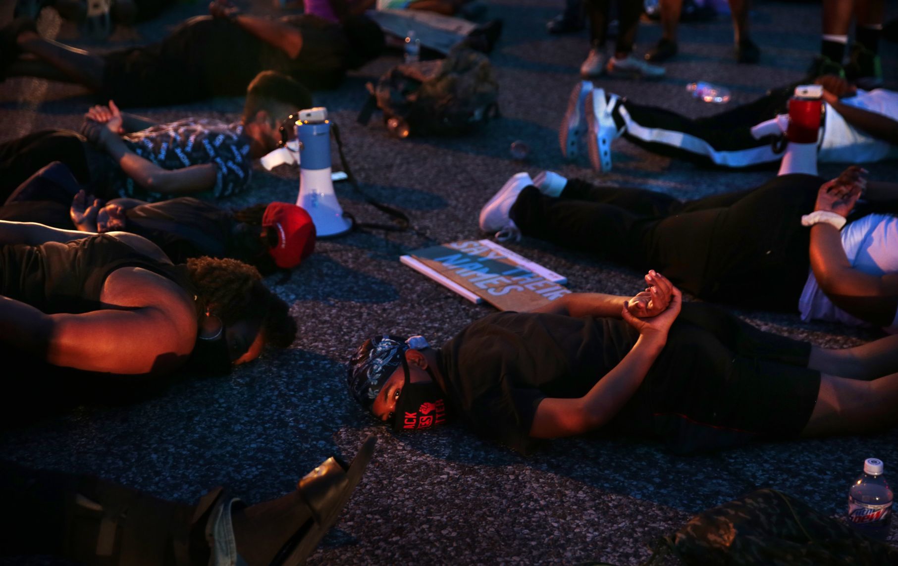 Protesters march on Florissant